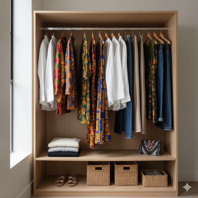 How to Build a Capsule Wardrobe with African Fashion