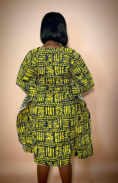 Ankara print boubou gown | African Boubou Gown for Women Everythingsharonafrikboutique